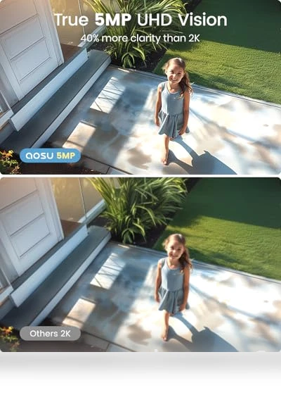 Solar Security Cameras Wireless Outdoor — Security Cameras, AOSU