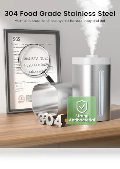 Stainless Steel Humidifier — Air Moisturizers, Jack & Rose