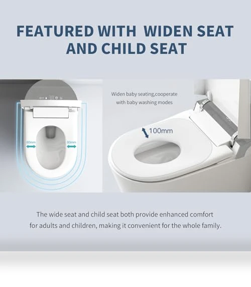 Tankless Elongated Toilet — Bathroom Essentials, MIJIC