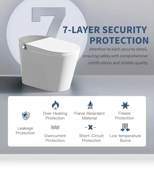 Tankless Elongated Toilet — Bathroom Essentials, MIJIC