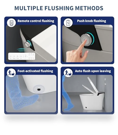 Tankless Elongated Toilet — Bathroom Essentials, MIJIC
