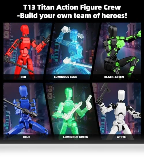 Titan 13 Action Figure Set — Dolls & Figures, Bozobo