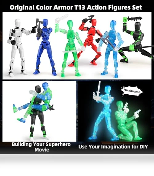 Titan 13 Action Figure Set — Dolls & Figures, Bozobo