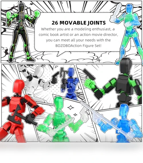 Titan 13 Action Figure Set — Dolls & Figures, Bozobo