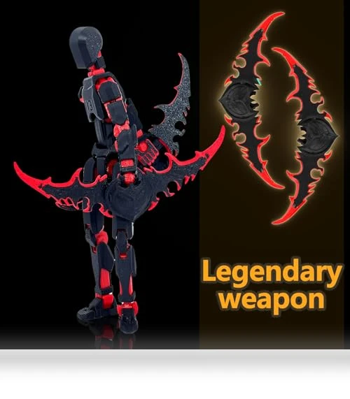 Titan 13 Robot Dummy Action Figure Set — Collectible Statues, Qoopower