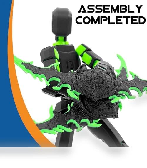 Titan 13 Robot Dummy Action Figure Set — Collectible Statues, Qoopower