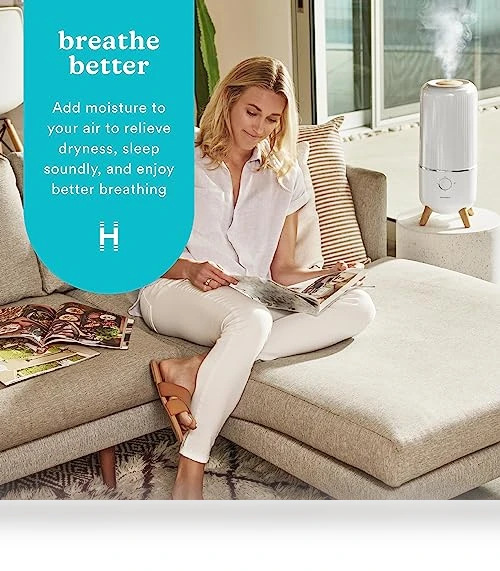 Ultrasonic Humidifier — Air Moisturizers, Homedics