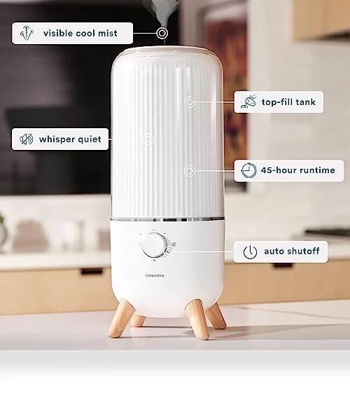Ultrasonic Humidifier — Air Moisturizers, Homedics
