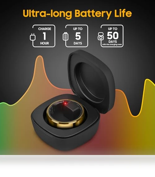 Wearable Fitness Ring Health Tracker — Fitness & Activity Monitors, BUDAOLIU