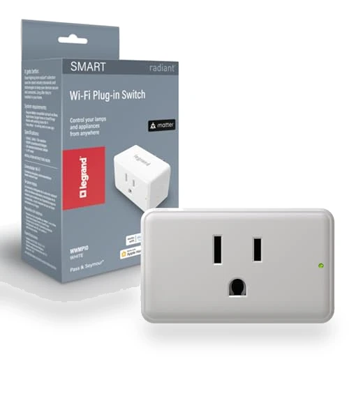 Wi-Fi Matter Smart Plug — Smart Home Hubs & Controllers, Legrand