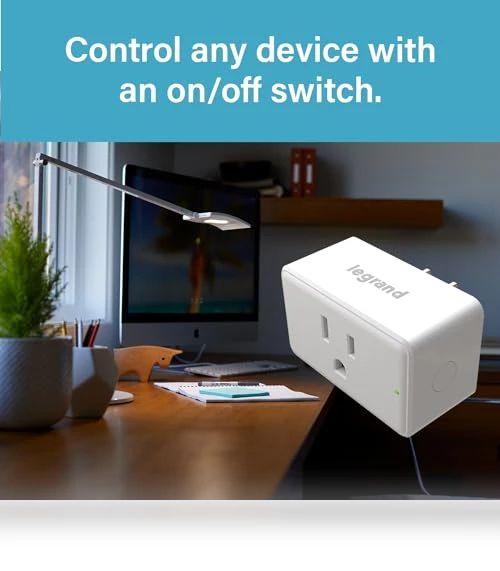 Wi-Fi Matter Smart Plug — Smart Home Hubs & Controllers, Legrand