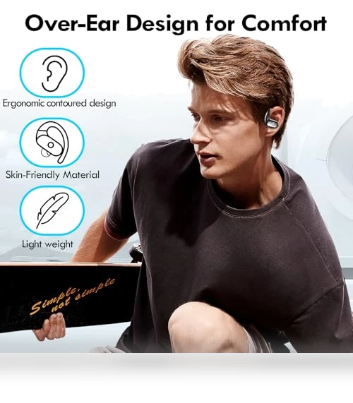Wireless Earbuds Bluetooth Headphones Sport — Headphones, kurdene