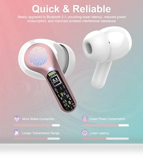 Wireless Earbuds with ENC Noise Cancelling Mic — Audio Gear, BESNOOW