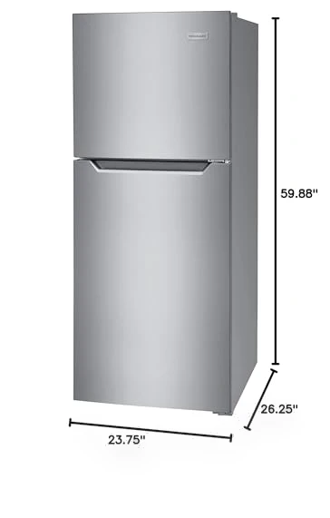 10.1 Cu. Ft. Compact ADA Top Freezer Refrigerator — Mini Fridges, Frigidaire