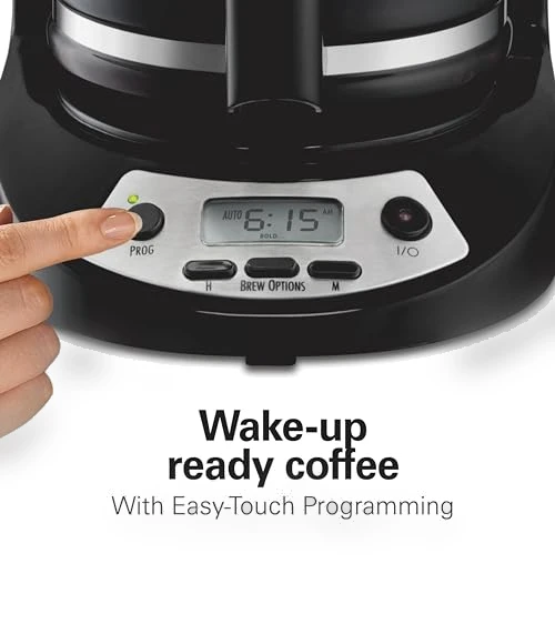 12 Cup Programmable Drip Coffee Maker — Coffee Makers, Hamilton Beach