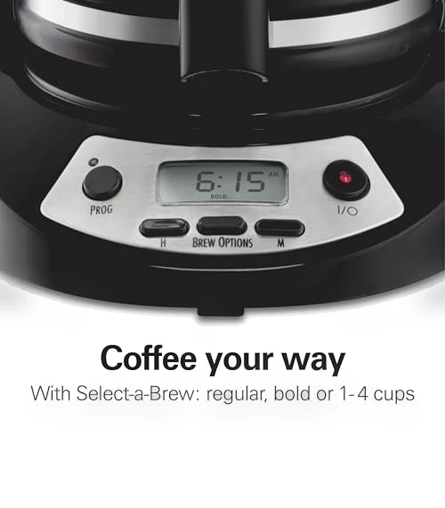 12 Cup Programmable Drip Coffee Maker — Coffee Makers, Hamilton Beach