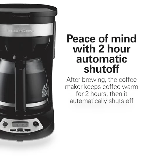 12 Cup Programmable Drip Coffee Maker — Coffee Makers, Hamilton Beach