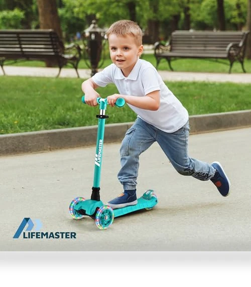 3 Wheel Kick Scooter for Kids — Balance Bikes, Lifemaster