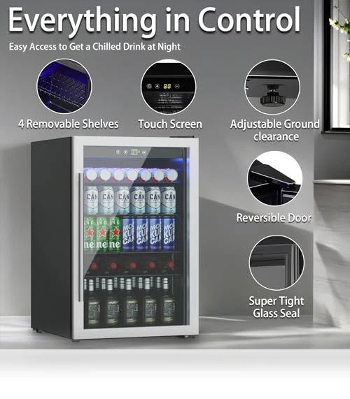 Beverage Refrigerator Cooler — Mini Fridges, DOGHLY
