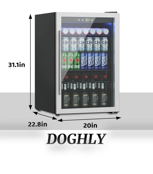 Beverage Refrigerator Cooler — Mini Fridges, DOGHLY