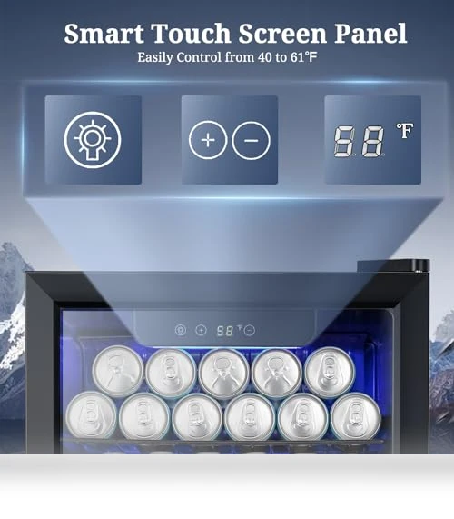 Beverage Refrigerator Cooler — Drink Coolers, Antarctic Star