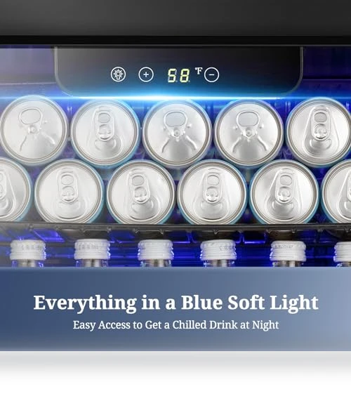 Beverage Refrigerator Cooler — Drink Coolers, Antarctic Star