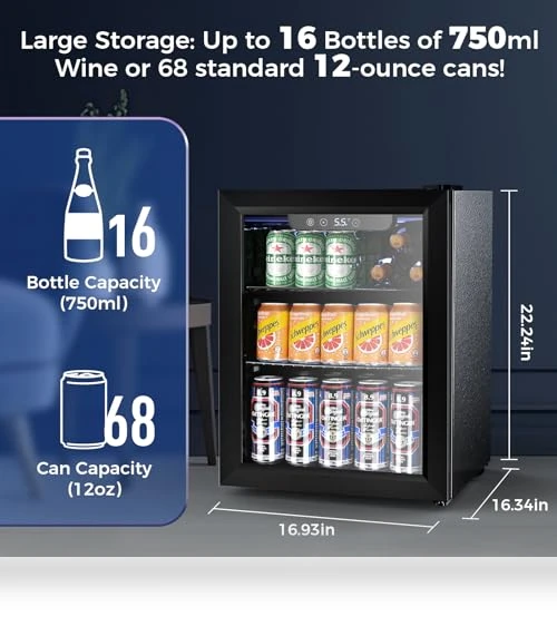 Beverage Refrigerator Cooler — Mini Fridges, Electactic