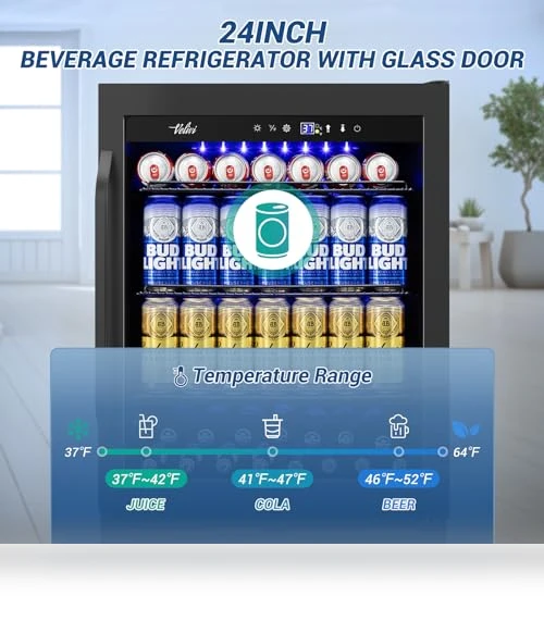 Beverage Refrigerator — Drink Coolers, Velivi