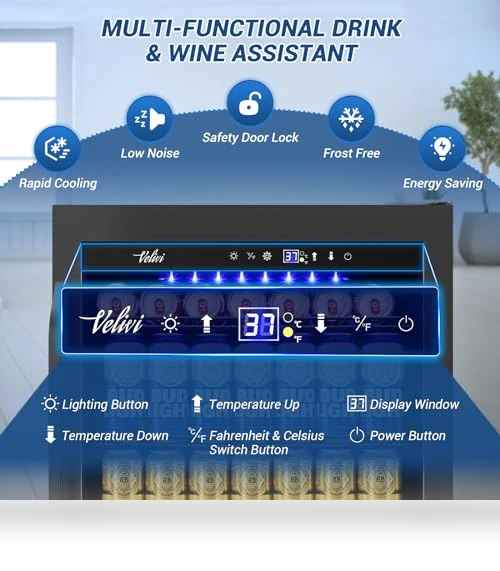 Beverage Refrigerator — Drink Coolers, Velivi