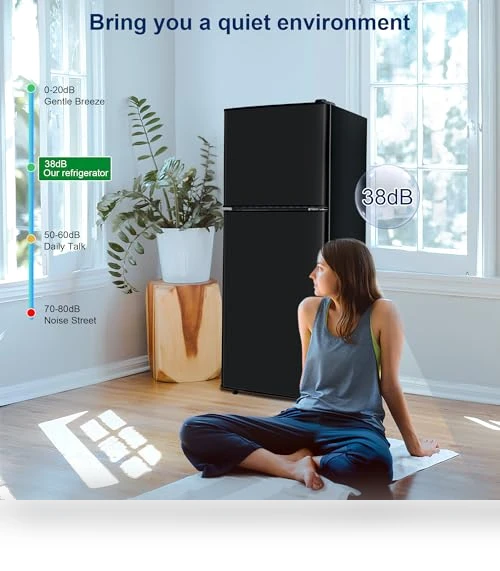 Compact Refrigerator with Freezer — Mini Fridges, rosmena