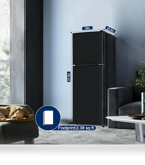 Compact Refrigerator with Freezer — Mini Fridges, rosmena