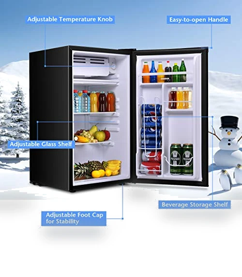 Compact Refrigerator — Mini Fridges, COSTWAY
