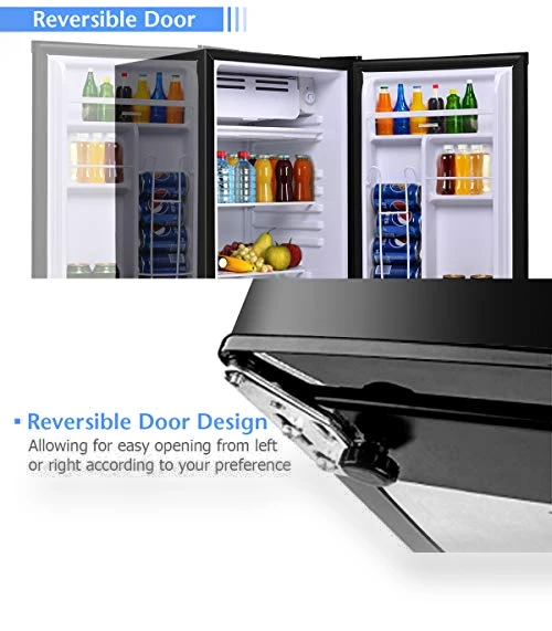 Compact Refrigerator — Mini Fridges, COSTWAY