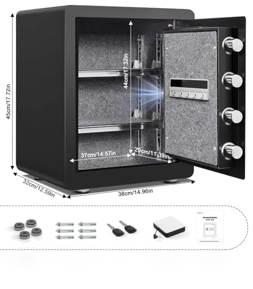 Cub Biometric Safe Box — Biometric Security, Kavey
