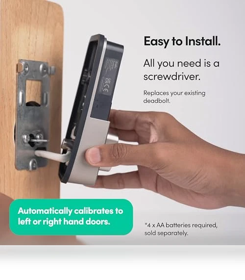 Deadbolt Go Smart Lock — Keyless Entry, igloohome