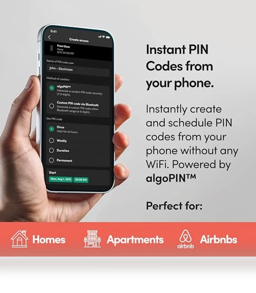 Deadbolt Go Smart Lock — Keyless Entry, igloohome