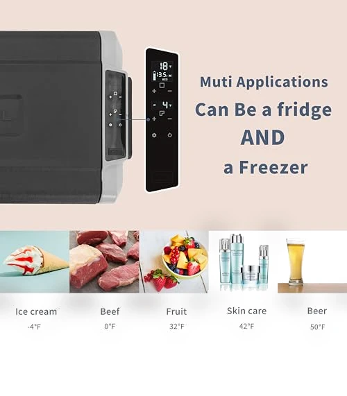Dual Temperature Control 12 Volt Refrigerator — Coolers & Fridges, Alpicool
