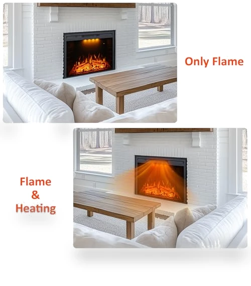 Electric Fireplace Insert — Electric Heating Solutions, Valuxhome