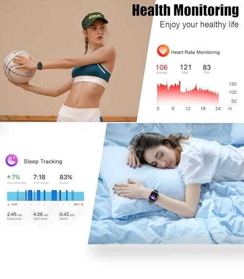 Fitness Tracker Running Watch — Smartwatches, Coucur