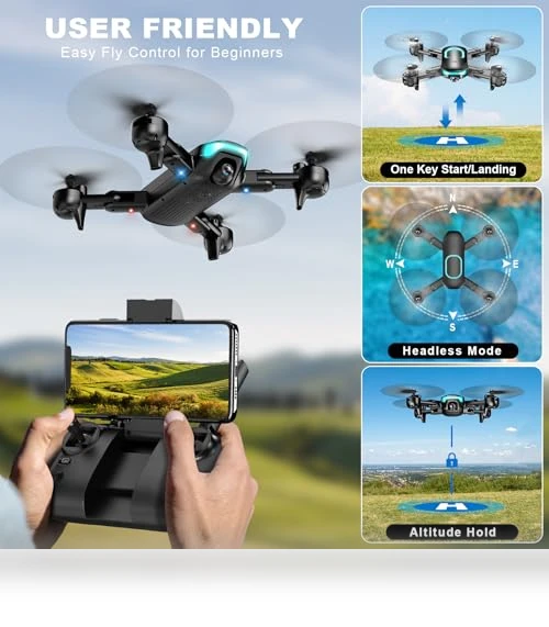 Foldable Drone with Camera — Drones, REDRIE