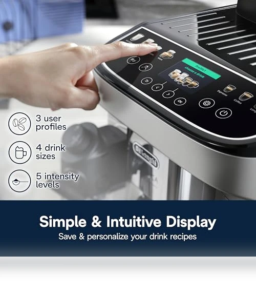Fully Automatic Espresso Machine — Coffee & Espresso Combos, De'Longhi