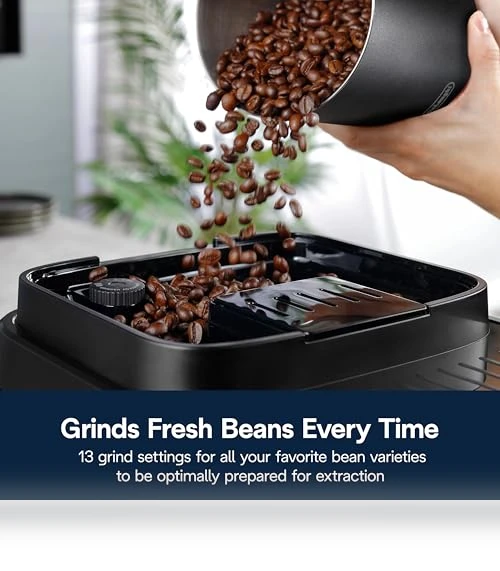 Fully Automatic Espresso Machine — Coffee & Espresso Combos, De'Longhi