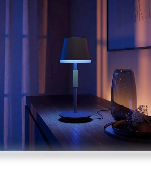 Go Smart Portable Table Lamp — LED, Philips Hue