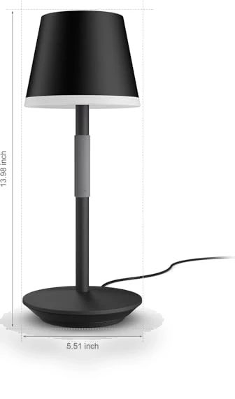 Go Smart Portable Table Lamp — LED, Philips Hue