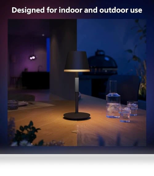 Go Smart Portable Table Lamp — LED, Philips Hue