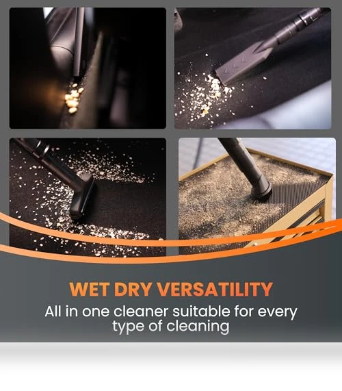 Grandstorm Retractable Vacuum Cleaner — Wet-Dry Vacuums, Giraffe Tools