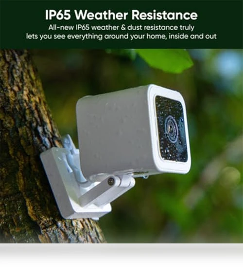 HD WiFi Wired Indoor/Outdoor Home Security Camera — Smart Home Security, Wyze