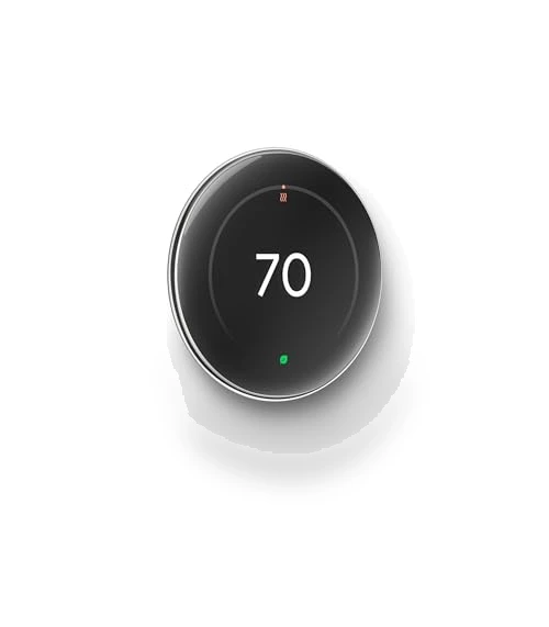 Learning Thermostat with Temperature Sensor — Smart Climate Control, Google