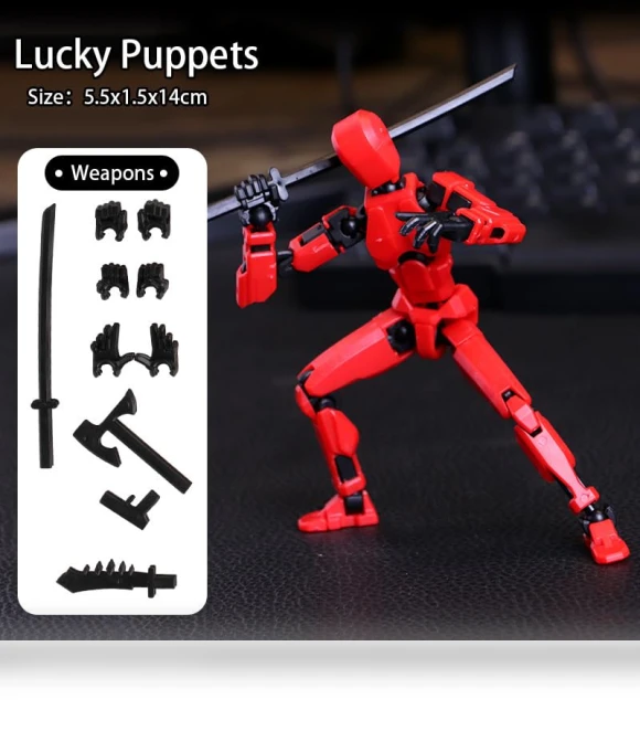 Lucky Robot 13 Action Figure — Dolls & Figures, DANONI