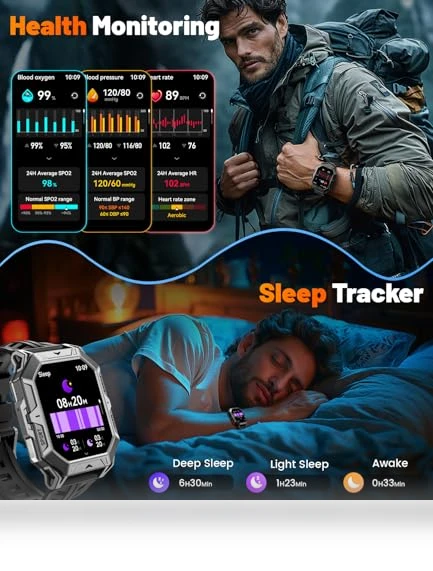 Military Smart Watch — Smartwatches, LIGE